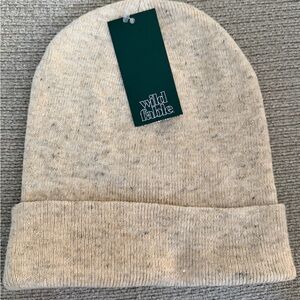 wild fable Neutral Speckled Knit Cuffed Beanie
